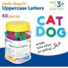 image:imageLearning Resources Jumbo Magnetic Uppercase Letters  Magnetic ABC Alphabet Recognition for Preschoolers Phonics and Spelling Classroom Teach Toddler Reading Educational Toy Gifts for Kids