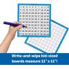image:imageLearning Resources Laminated Hundred Boards  10 Pieces DryErase Counting Aid Teaching Supplies Math Boards for KidsCounting Aid