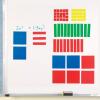 image:imageLearning Resources Magnetic Algebra Tiles Algebraic Math Skills Magnets for Any Magnetic Surface 72 Piece Set Ages 11