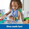 image:imageLearning Resources MathLink Cubes Kindergarten Math Activity Set Dino Time  Math Manipulatives for Elementary School Kindergarten Toys Counting Blocks for Classroom Centers and HomeschoolDino Time
