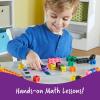 image:imageLearning Resources MathLink Cubes Kindergarten Math Activity Set Dino Time  Math Manipulatives for Elementary School Kindergarten Toys Counting Blocks for Classroom Centers and HomeschoolActivity Set
