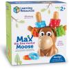 image:imageLearning Resources Max the Fine Motor Moose  13 Pieces Ages 2 Toddler Learning Toys Fine Motor Toy for Toddlers Preschool Toys