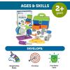 image:imageLearning Resources New Sprouts AllinOne Toolbox  Kids Tool Set Toddler Toys Fine Motor Skills Pretend and Play Construction Box Montessori Drill and Screw Toys Gifts for Boys and Girls