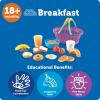 image:imageLearning Resources New Sprouts Breakfast Foods Basket  16 Pieces Ages 18 months Pretend Play Food for Toddlers Toddler Kitchen Toys Preschool Learning ToysBreakfast Basket