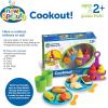 image:imageLearning Resources New Sprouts Cookout 19 Pieces Ages 18 months Barbecue Set Pretend Play Food for ToddlersCookout