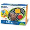 image:imageLearning Resources New Sprouts Cookout 19 Pieces Ages 18 months Barbecue Set Pretend Play Food for ToddlersGrill it