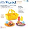 image:imageLearning Resources New Sprouts Cookout 19 Pieces Ages 18 months Barbecue Set Pretend Play Food for ToddlersPicnic
