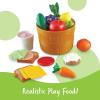 image:imageLearning Resources New Sprouts Deluxe Market Set  Pretend Play Kitchen Fruit Basket Toddler Outdoor Play Food Toys Kids Playset Shopping Basket Fine Motor Skills Montessori Sensory Cooking