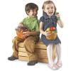 image:imageLearning Resources New Sprouts Deluxe Market Set  Pretend Play Kitchen Fruit Basket Toddler Outdoor Play Food Toys Kids Playset Shopping Basket Fine Motor Skills Montessori Sensory Cooking