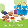 image:imageLearning Resources New Sprouts Deluxe Market Set  Pretend Play Kitchen Fruit Basket Toddler Outdoor Play Food Toys Kids Playset Shopping Basket Fine Motor Skills Montessori Sensory Cooking