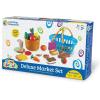 image:imageLearning Resources New Sprouts Deluxe Market Set  Pretend Play Kitchen Fruit Basket Toddler Outdoor Play Food Toys Kids Playset Shopping Basket Fine Motor Skills Montessori Sensory Cooking