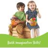 image:imageLearning Resources New Sprouts Deluxe Market Set  Pretend Play Kitchen Fruit Basket Toddler Outdoor Play Food Toys Kids Playset Shopping Basket Fine Motor Skills Montessori Sensory Cooking