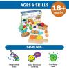 image:imageLearning Resources New Sprouts FarmtoTable Fresh Market  Pretend Play Food for Kids Grocery and Kitchen Play Toys Toddler Fine Motor Skills Montessori Activities Gifts for Boys and Girls