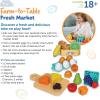 image:imageLearning Resources New Sprouts FarmtoTable Fresh Market  Pretend Play Food for Kids Grocery and Kitchen Play Toys Toddler Fine Motor Skills Montessori Activities Gifts for Boys and Girls