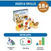 image:imageLearning Resources New Sprouts Pick n Sort Food Groups  Grocery Store Pretend Play Food Kitchen Accessories Ages 18 Months 26 Pieces