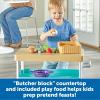 image:imageLearning Resources New Sprouts Prep n Store Kitchen Island  Pretend Play Kitchen for Toddlers Food Toys Imaginative Role Play and Social Skills Grocery Playset Gifts for Boys and Girls