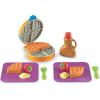 image:imageLearning Resources New Sprouts Waffle Time  Breakfast Pretend Play Food Kitchen Toys Montessori Educational Game Fine Motor Skills Gifts for Boys and GirlsWaffle Time