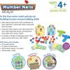 image:imageLearning Resources Number Nails Activity Set  Math Manipulatives for Preschoolers Games Counting Hammer Toy STEM Fine Motor Skills Kindergarten Educational Activities Gifts for Boys and Girls