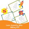 image:imageLearning Resources Pattern Block Activity Set 20 DoubleSided Cards Ages 4