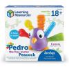 image:imageLearning Resources Pedro the Fine Motor Peacock  Toddler Montessori Toys Stacking Shape Gifts For Boys And Girls Sorting And Matching Skill Activities Educational Games Ages 18 Months
