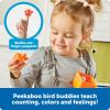 image:imageLearning Resources PeekaBird Learning Buddies  15 Pieces Age 18 Months Toddler Activities Preschool Toys Educational Color Teaching