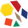 image:imageLearning Resources Plastic Pattern Blocks 5cm Counting amp Sorting Early Math Concepts Set of 100 Blocks Grades PreKAges 3