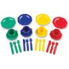image:imageLearning Resources Play Dishes Colorful Kitchen Toy Plate Set 24 Piece Set Ages 3