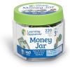 image:imageLearning Resources Play Money Jar Fake Prop Money Set for Kids Age 3 and Up Teaching Early Math Classroom or Homeschool Counting Coins and Bills For Pretend Play