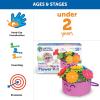 image:imageLearning Resources Poppy the Count amp Stack Flower Pot  15 Pieces Ages 18 Months Toddler Fine Motor and Sensory Toys Preschool Activity MontessoriFlower Pot