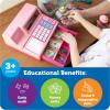 image:imageLearning Resources Pretend amp Play Calculator Cash Register Toy  Gift for Kids Toddler Toys Play Money amp Credit Card Shopping Store Playset Educational Preschool ActivitiesPink