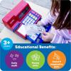image:imageLearning Resources Pretend amp Play Calculator Cash Register Toy  Gift for Kids Toddler Toys Play Money amp Credit Card Shopping Store Playset Educational Preschool ActivitiesBlue  Red