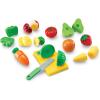 image:imageLearning Resources Pretend amp Play Fruit Cutting Fruits and Veggies Toy Kids Play Food Plastic Fruit amp Veggies Kitchen Toy Ages 3 MultiColor