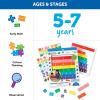 image:imageLearning Resources Rainbow Fraction Tiles  54 Pieces Ages 6 Early Math Skills Visual Aid Math for Kids Teacher Supplies