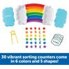image:imageLearning Resources Rainbow Sorting Set  fine motor sorting patterning amp addition skills Toddler Educational Toys sensory tray1 Set