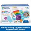 image:imageLearning Resources Rainbow Sorting Set  fine motor sorting patterning amp addition skills Toddler Educational Toys sensory trayClassroom Set