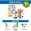 image:imageLearning Resources Rainbow TenFrames Classroom Set 140 Pieces  Math Tools for Students Ages 5 School Supplies and Teacher Resources Classroom SuppliesRainbow Ten Frame Set