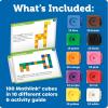 image:imageLearning Resources STEM Explorers MathLink Builders  100 Pieces Ages 5 Kindergarten STEM Activities Math Activity Set and Games for Kids Mathlink Cubes Activity Set