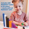image:imageLearning Resources STEM Explorers MathLink Builders  100 Pieces Ages 5 Kindergarten STEM Activities Math Activity Set and Games for Kids Mathlink Cubes Activity Set