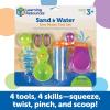 image:imageLearning Resources Sand amp Water Fine Motor Set  Fidget Toys Water Bin Play Toddler Daycare Essentials Games Tools Homeschool and Preschool Montessori for Kids Gifts for Boys and GirlsSand  Water Set