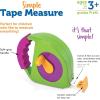 image:imageLearning Resources Simple Tape Measure  Kids Construction Toys Preschool Activities Pretend Play for Toddlers  Height Measurement Counting Tool Fine Motor Skills Homeschool