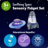 image:imageLearning Resources Soothing Space Sensory Fidget Set Calming Sensory Toys Tactile STEM Fidgets for Kids Cute Planet Spinner Calm Down Corner Supplies amp Cool Gifts for Toddlers Ages 3