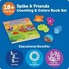 image:imageLearning Resources Spike and Friends Counting amp Colors Book Set  6 Pieces Age 18 Month Toddler Activities Educational Toys Set Color Teaching Toys