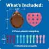 image:imageLearning Resources Spike the Fine Motor Hedgehog Sensory Tree House  7 Pieces Ages 18 months Fine Motor and Sensory Toy Toddler Educational Toys Montessori ToysPink Spike
