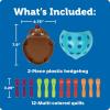 image:imageLearning Resources Spike the Fine Motor Hedgehog Sensory Tree House  7 Pieces Ages 18 months Fine Motor and Sensory Toy Toddler Educational Toys Montessori ToysSpike the Fine Motor Hedgehog