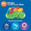 image:imageLearning Resources Steggy the Fine Motor Dino  11 Pieces Ages 18 Months Fine Motor and Sensory Toddler Preschool Toys Gifts for Kids