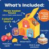 image:imageLearning Resources Three Bear Family Storytime Picnic Shape Sorter Fine Motor Skills Montessori Activities Toddler Outdoor Toys Sensory Bin Homeschool Supplies Boys and Girls Gifts