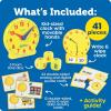 image:imageLearning Resources Time Activity Set  Teaching Clocks for Kids Teacher Classroom Must Haves Elementary School amp Montessori Activities Math Manipulatives Time Flash Cards Gifts for Boys and GirlsTime Activity Set