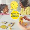 image:imageLearning Resources Time Activity Set  Teaching Clocks for Kids Teacher Classroom Must Haves Elementary School amp Montessori Activities Math Manipulatives Time Flash Cards Gifts for Boys and GirlsTime Activity Set