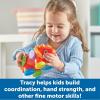 image:imageLearning Resources Tracy the Fidget Triceratops  Toddler Montessori Toys Stacking Shape Gifts For Boys And Girls Sorting And Matching Skill Activities Educational Games Ages 18 Months