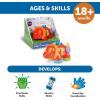 image:imageLearning Resources Tracy the Fidget Triceratops  Toddler Montessori Toys Stacking Shape Gifts For Boys And Girls Sorting And Matching Skill Activities Educational Games Ages 18 Months
